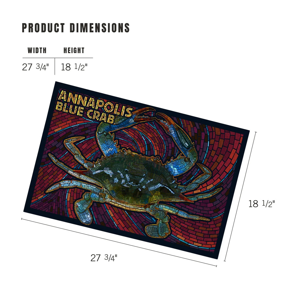 Puzzle, 1000 Crab Jigsaw Blue Annapolis, Mosaic Lantern Piece Maryland, Press