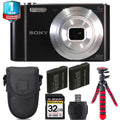 Warranty Digital Cyber-shot Sony + Kit Camera Case +Tripod 1 + -32GB DSC-W810 Yr