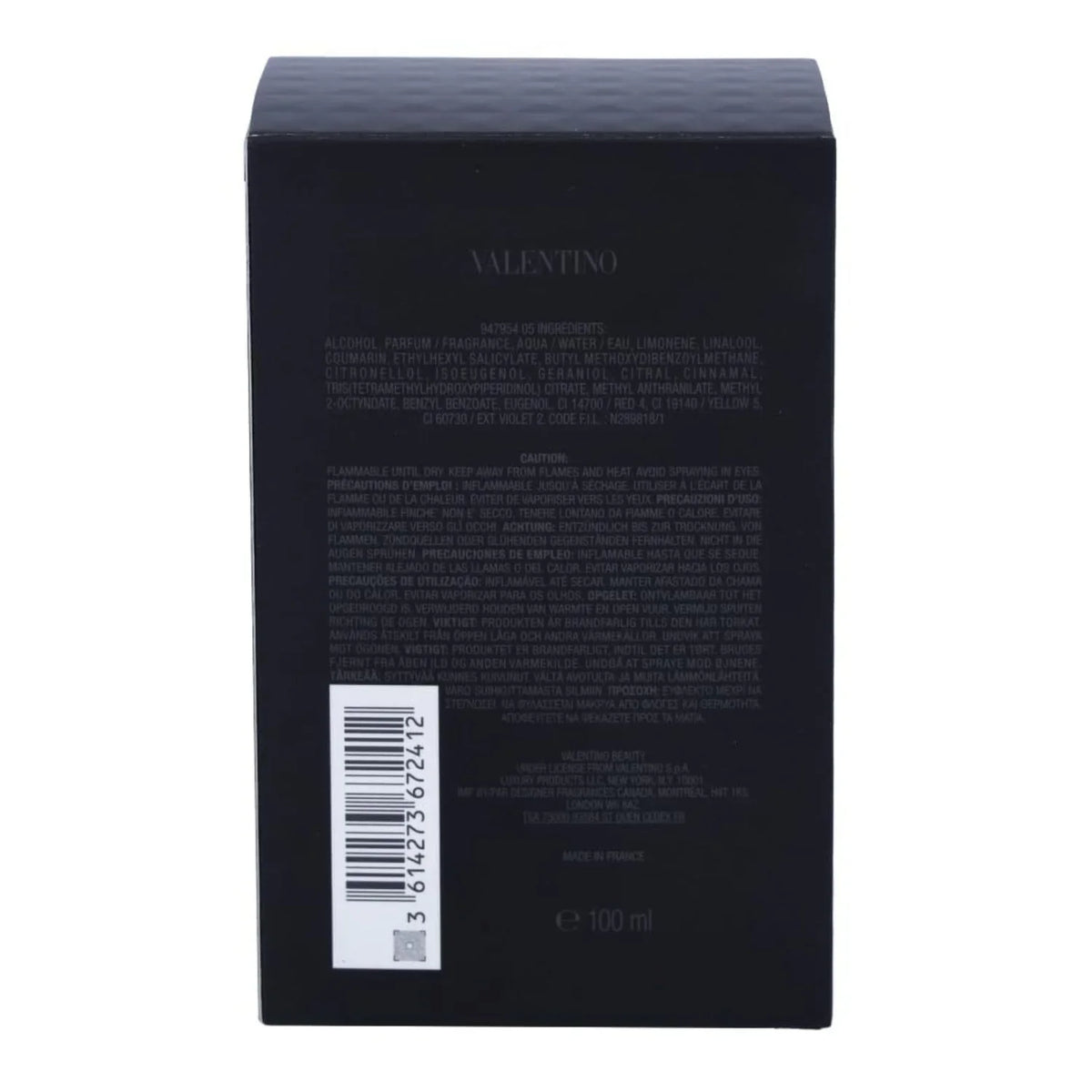 Valentino Spray 3.4 Born Fantasy De Roma In Coral Eau Uomo Toilette oz
