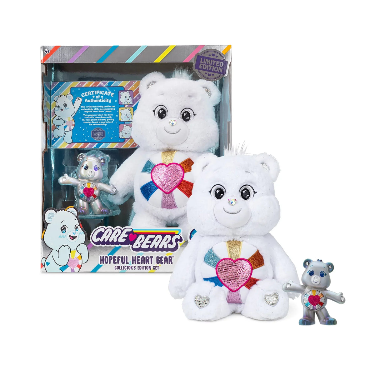 Bear Edition. and Care 14" Hopeful Limited Special Heart - Heart Hopeful Collector Bear Bears 5" Collectible