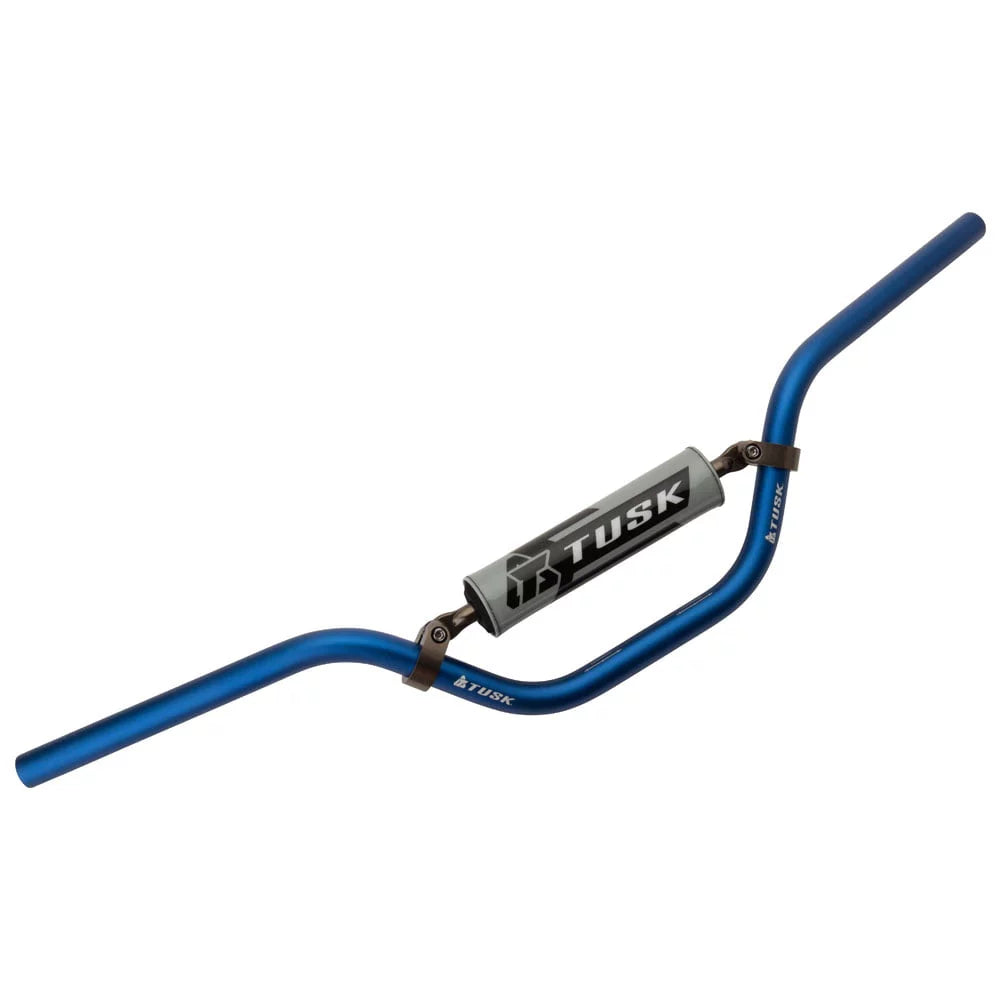 LX2 Aluminum Tusk KX 1997-2000 Mini 7/8" Handlebar For T-10 Blue LEM Bend