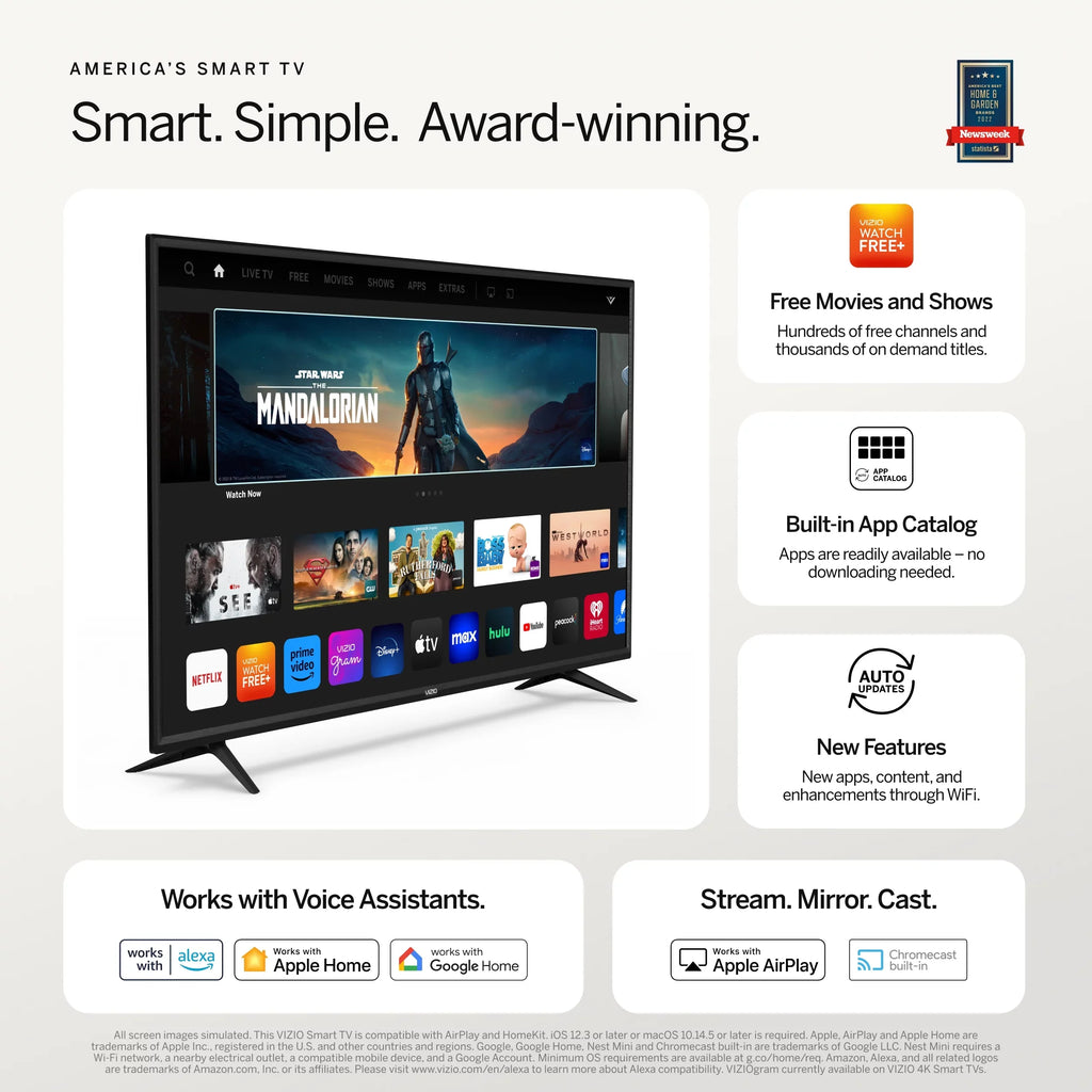 M7 HDR M70Q7-J03 Smart Series Class VIZIO 70" 4K TV QLED