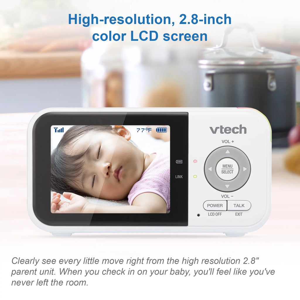 Camera with VM3254-2 High and 2.8" VTech Resolution 2 Parent Fixed Unit Cameras