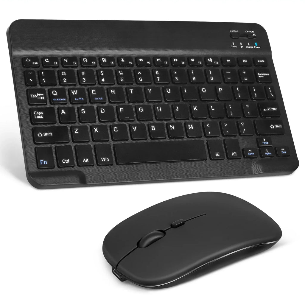 and 5G Pro Rechargeable Axon Combo Bluetooth Mouse Keyboard Mac/Tablet/iPad/PC/Laptop Bluetooth for All Ultra Black and Slim Keyboard - and Mouse Full-Size Ergonomic Enabled ZTE Onyx 30