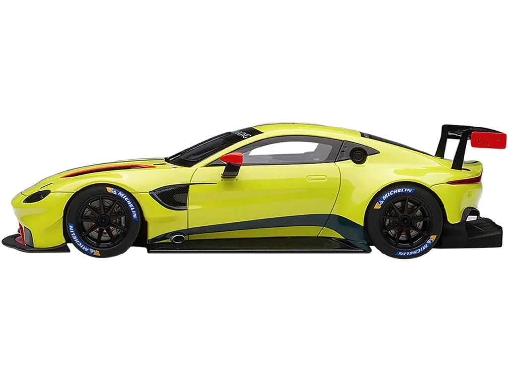 Vantage 1/18 PRO Martin Autoart Presentation Model Aston Car Car Green 2018 Mans GTE by Metallic Lemon Le