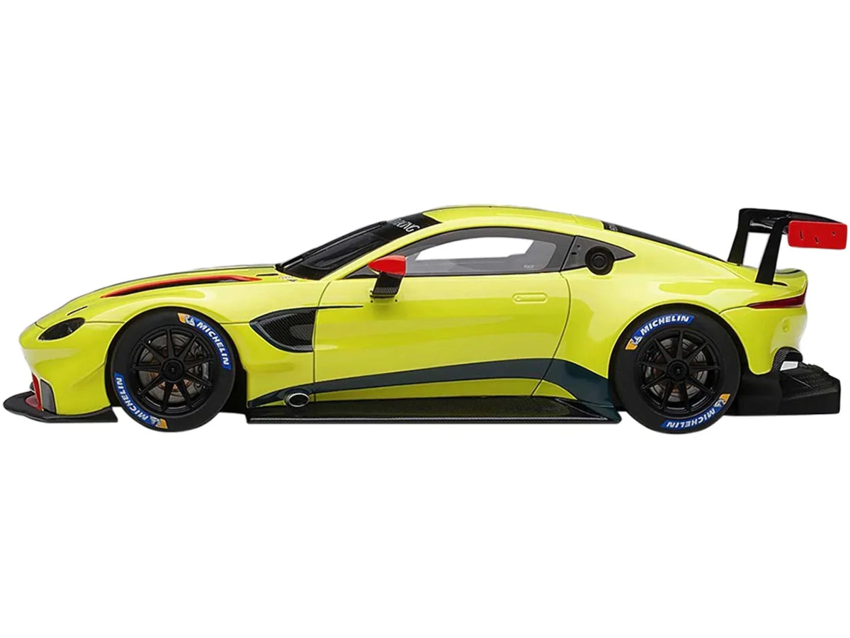 Vantage 1/18 PRO Martin Autoart Presentation Model Aston Car Car Green 2018 Mans GTE by Metallic Lemon Le