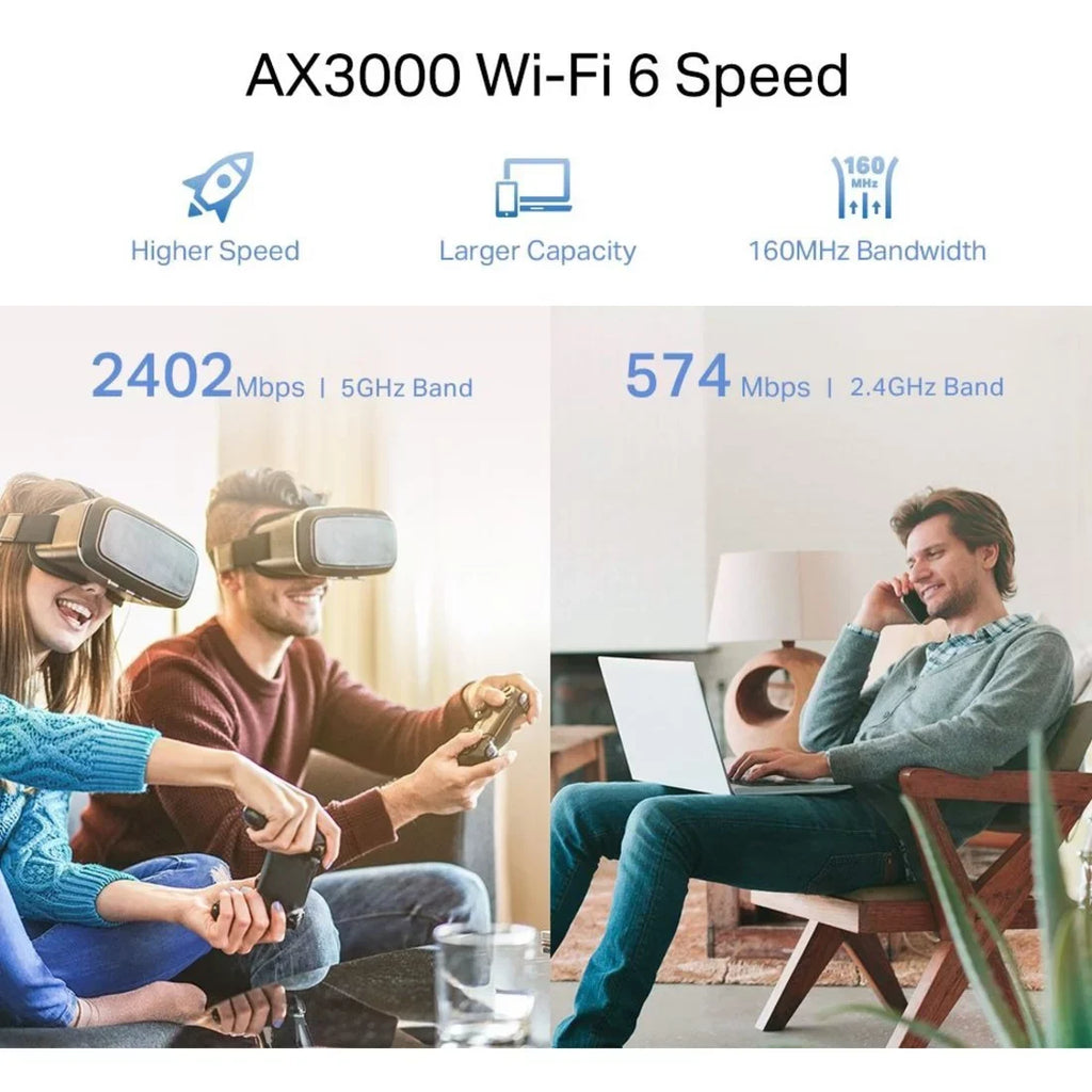WiFi Mesh Extender TP-Link 6 RE715X AX3000