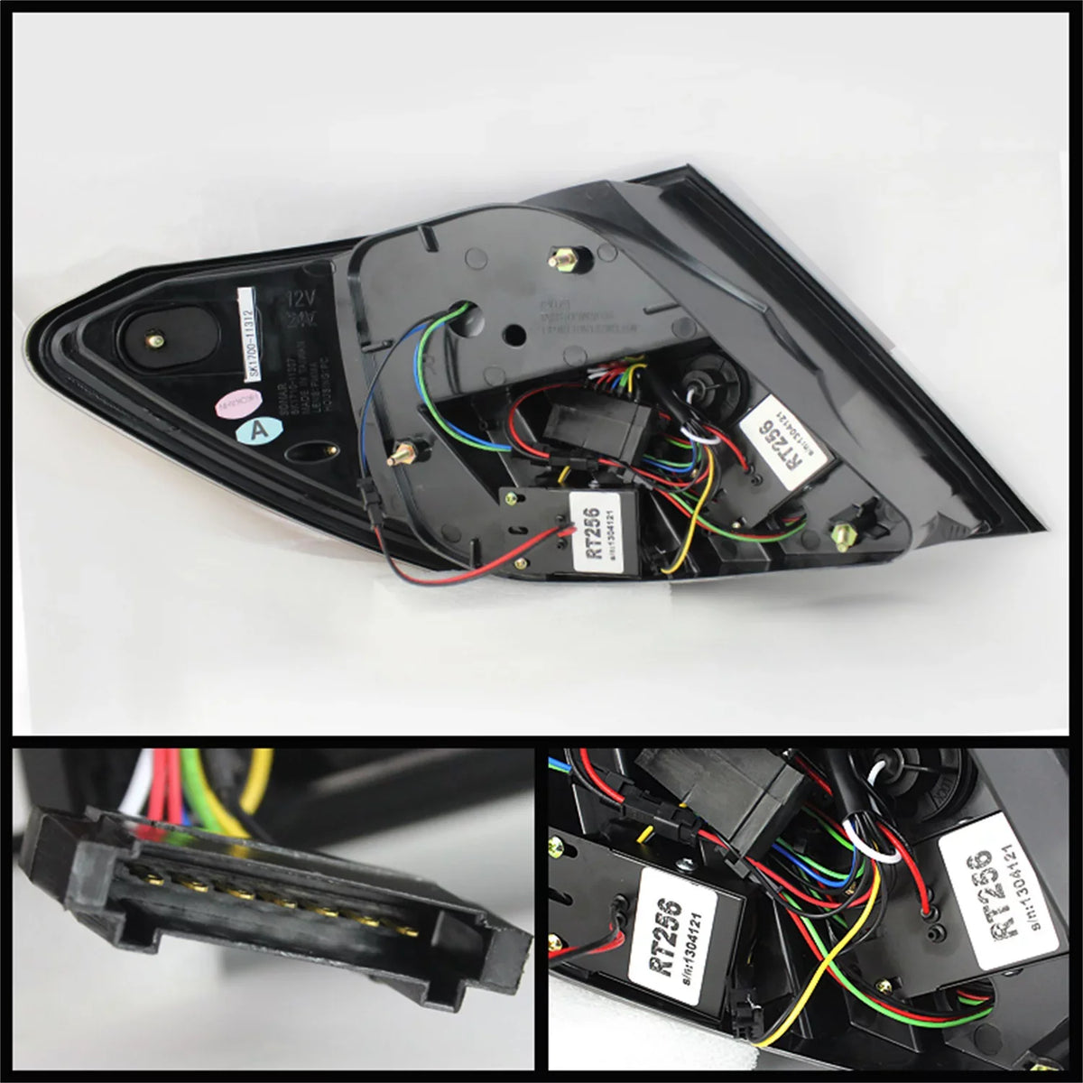 Benz Tail Lights C-Class W204 Only) 2011-2014 Black LED - C Spyder 11-14 Mercedes select: Fits LED MERCEDES-BENZ (Will Model Fit