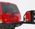 CHEROKEE Rear Black select: XJ 1983-1988,1990-2001 Smittybilt 84-01 Swingaway Bumper Cherokee XRC Fits JEEP