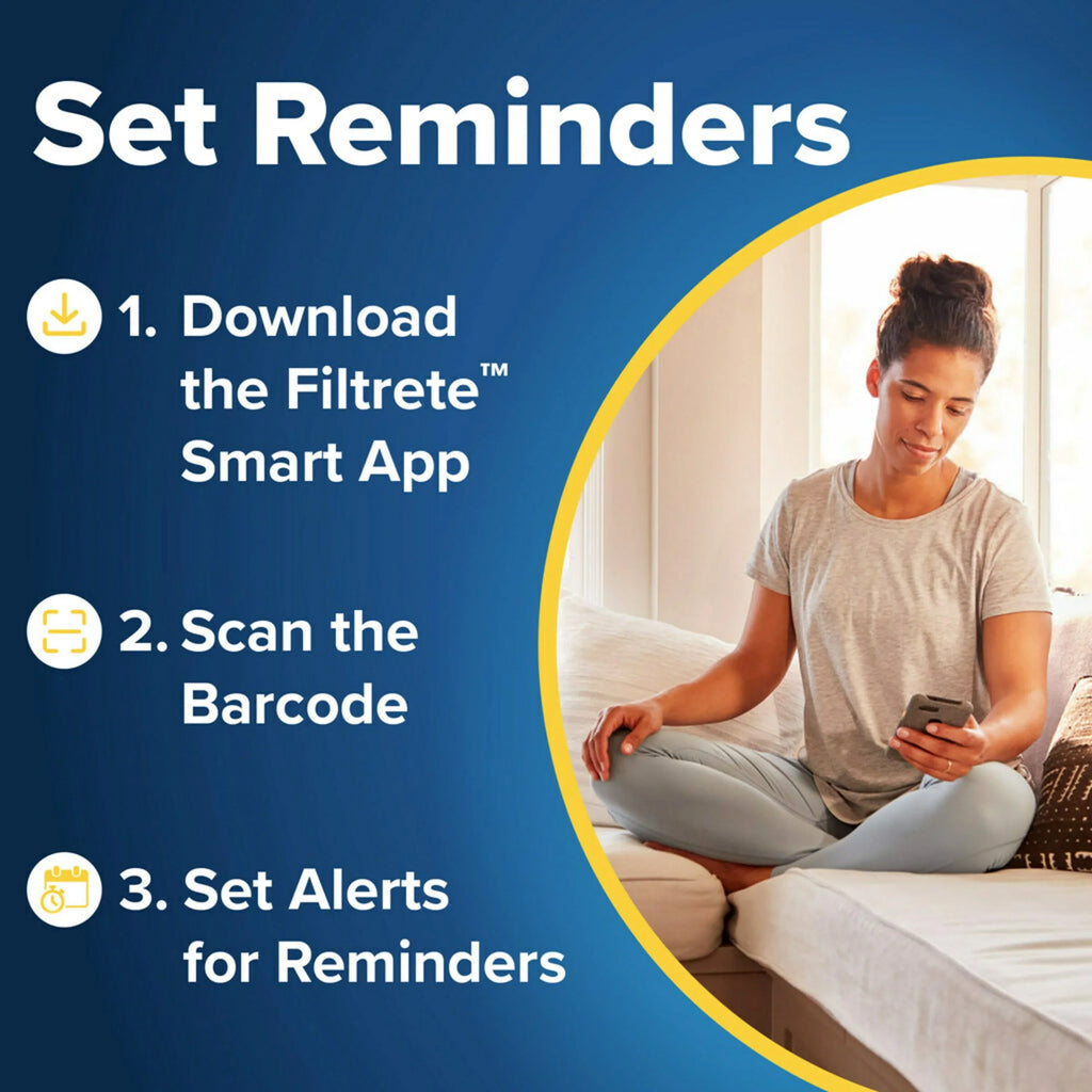 Air Reduction, Odor MERV Plus Allergen Filter, MPR Filters 16x16x1 11, 4 1200 Filtrete