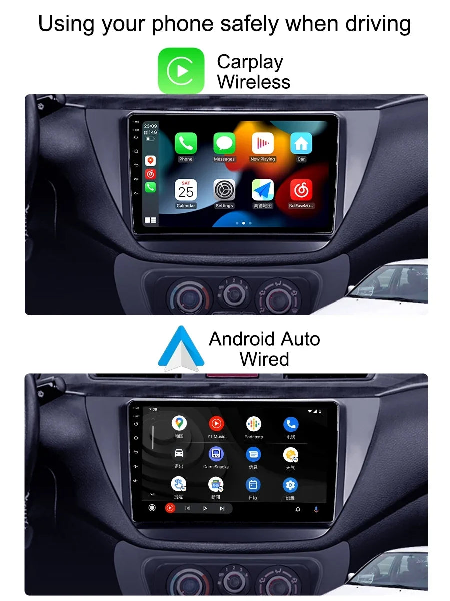 Stereo - Android With Mitsubishi Carplay 9 Car For Bluetooth CS Android Radio 2010 Lancer Navi 2000 Screen GPS Auto