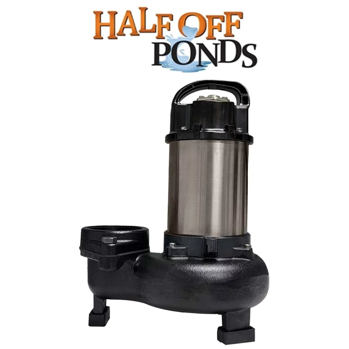 and HALF Waterfalls Direct PN-10500 - Water Ponds Drive Piranha PONDS Submersible Gardens, OFF Pump 10,500 Series for GPH