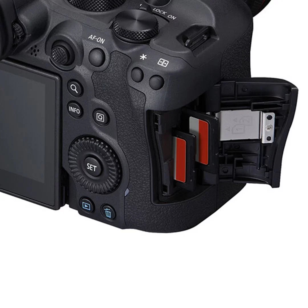 Camera II SanDisk 24-105mm Mark ZeeTech R6 Memory + Mirrorless Card Canon EOS 128GB Flash + + + Lens with Accessory LED Case Bundle RF