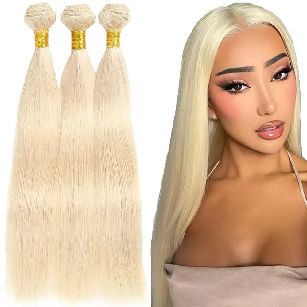 Human Bundles 22 Human Blonde 613 Brazilian Hair 22 Bundles Honey 613 22 Hair Inch Unprocessed Straight gram/pc Virgin 100 Grade Extension 8A