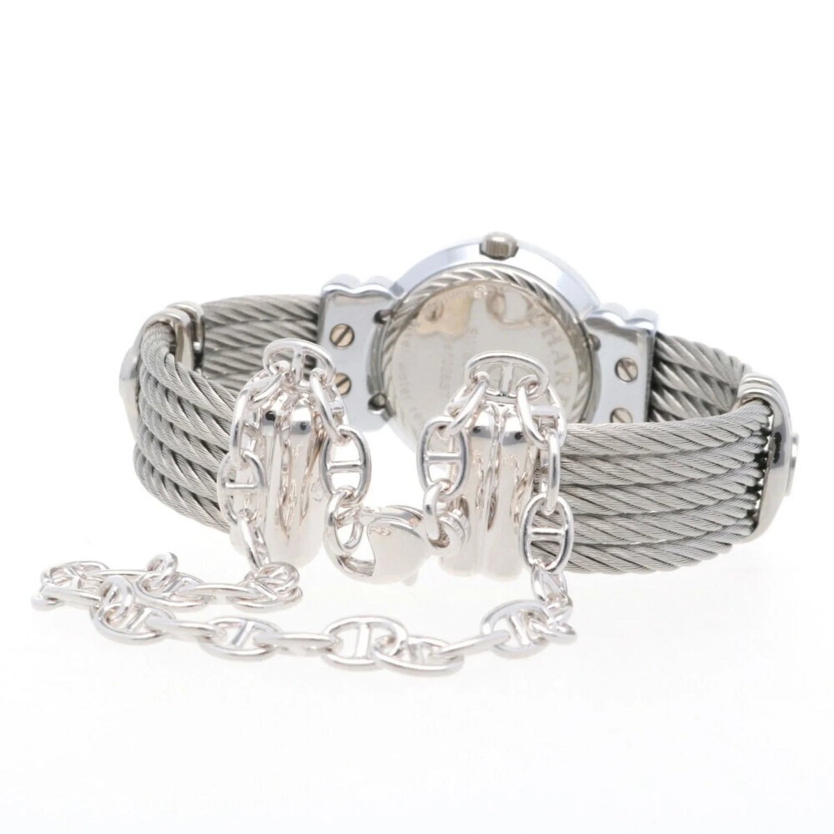 Stainless CHARRIOL 028ST Quartz (Good) Watch Women's Steel Charriol Pre-Owned Saint-Tropez