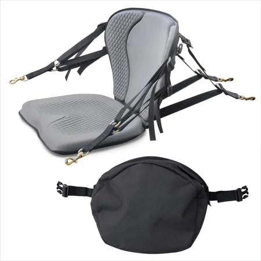 Back Pro Kayak On Seat, Kayak Kayak Support Molded Seat Pack, Sit Kayak W/Zipper Cushion Top Foam Seat, GTS