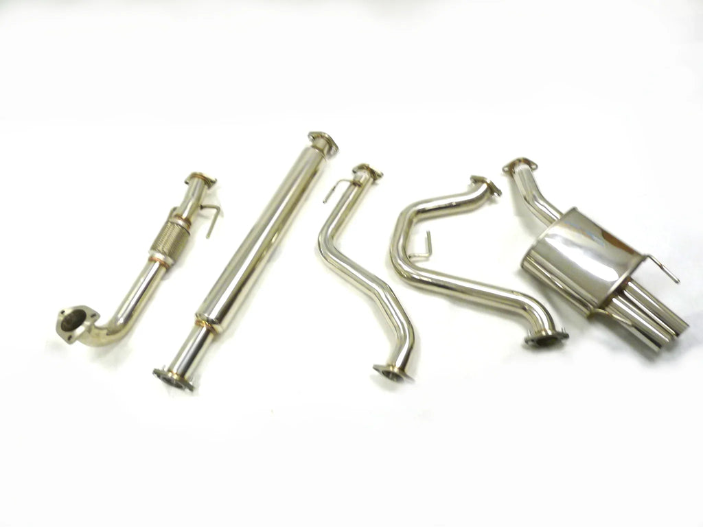 By Exhaust Catback OBX-RS 05 2.0L to Saab Fitment 9-3 11 For Stainless