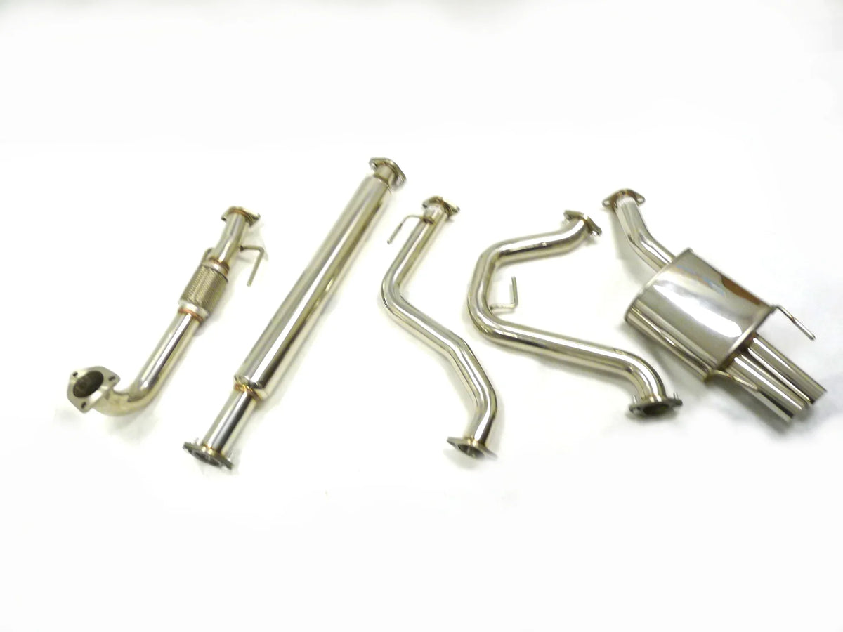 By Exhaust Catback OBX-RS 05 2.0L to Saab Fitment 9-3 11 For Stainless