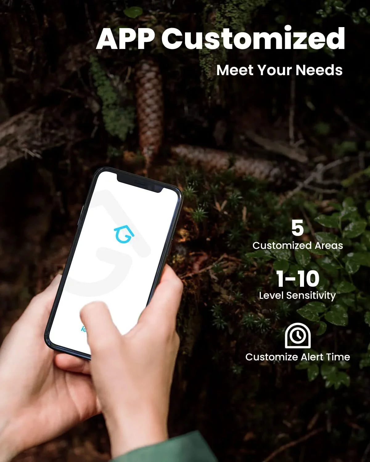 Wireless, Solar 360° Color Camera Cellular SD WiFi Powered, Vision, No Card 3G/4G Camera, LTE Night 2K Included Surveillance PTZ, Outdoor, SIM&64GB Security QHD,