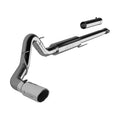 MBRP Side Cat F150, select: Exhaust Tailpipe S5259AL Inlet FORD Back 4 Exit F150 Steel Fits FORD 2019 2015-2016 SUPERCREW Inch