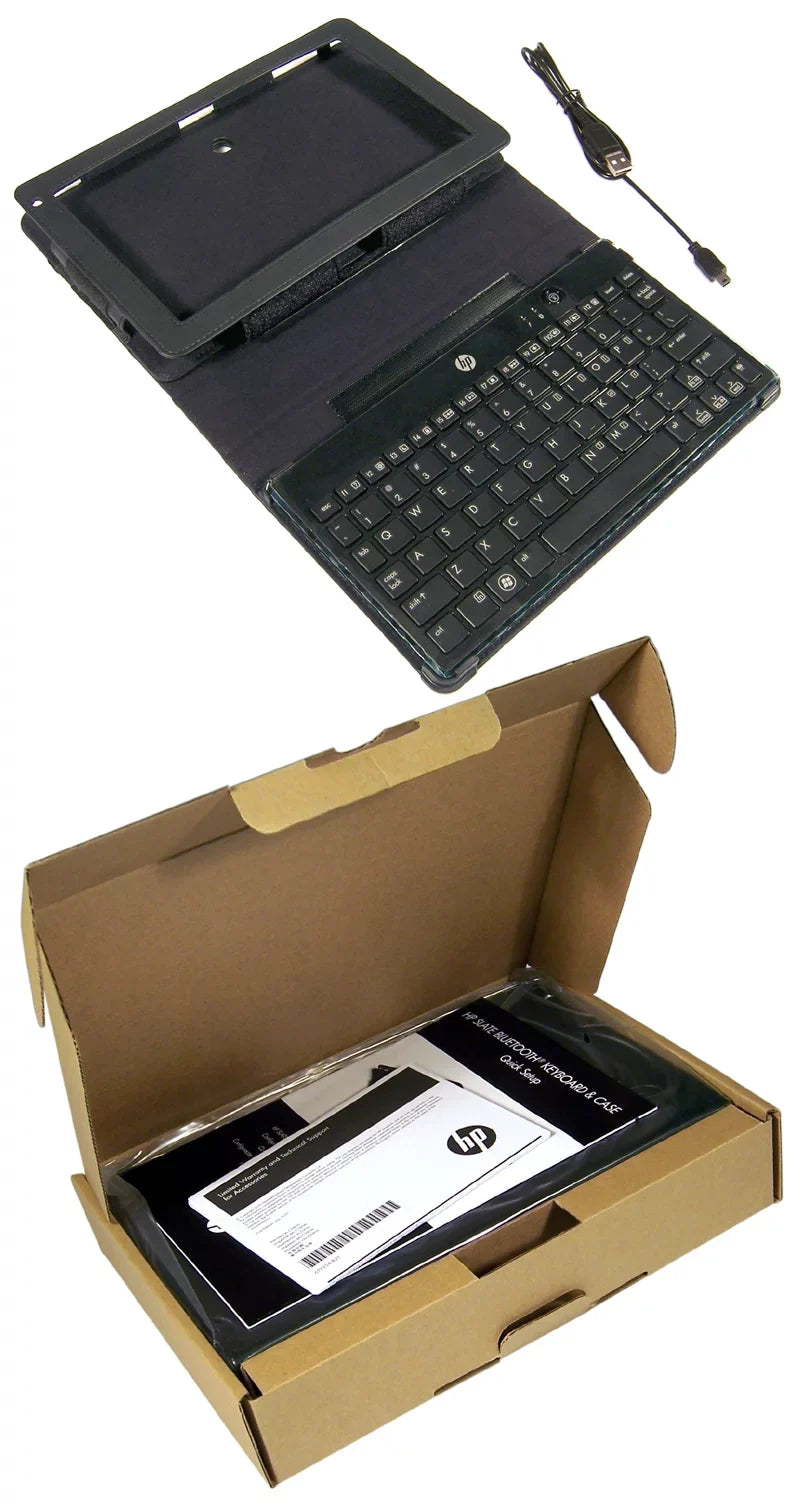 / A1C64AA#ABA Folio-US HP HSTNN-DK01 Kit Bluetooth A1C64AA-ABA Slate2 Keyboard