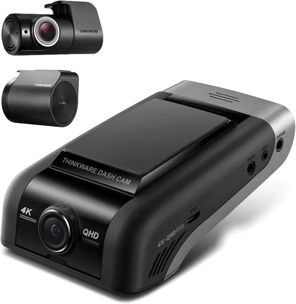 GPS 4K Dual UHD Module Channel Night 2K Cloud Parking QHD Hotspot THINKWARE Cam Super Flagship with Wi-Fi Mode Dash Vision Rear, U1000 Front Accessory Radar