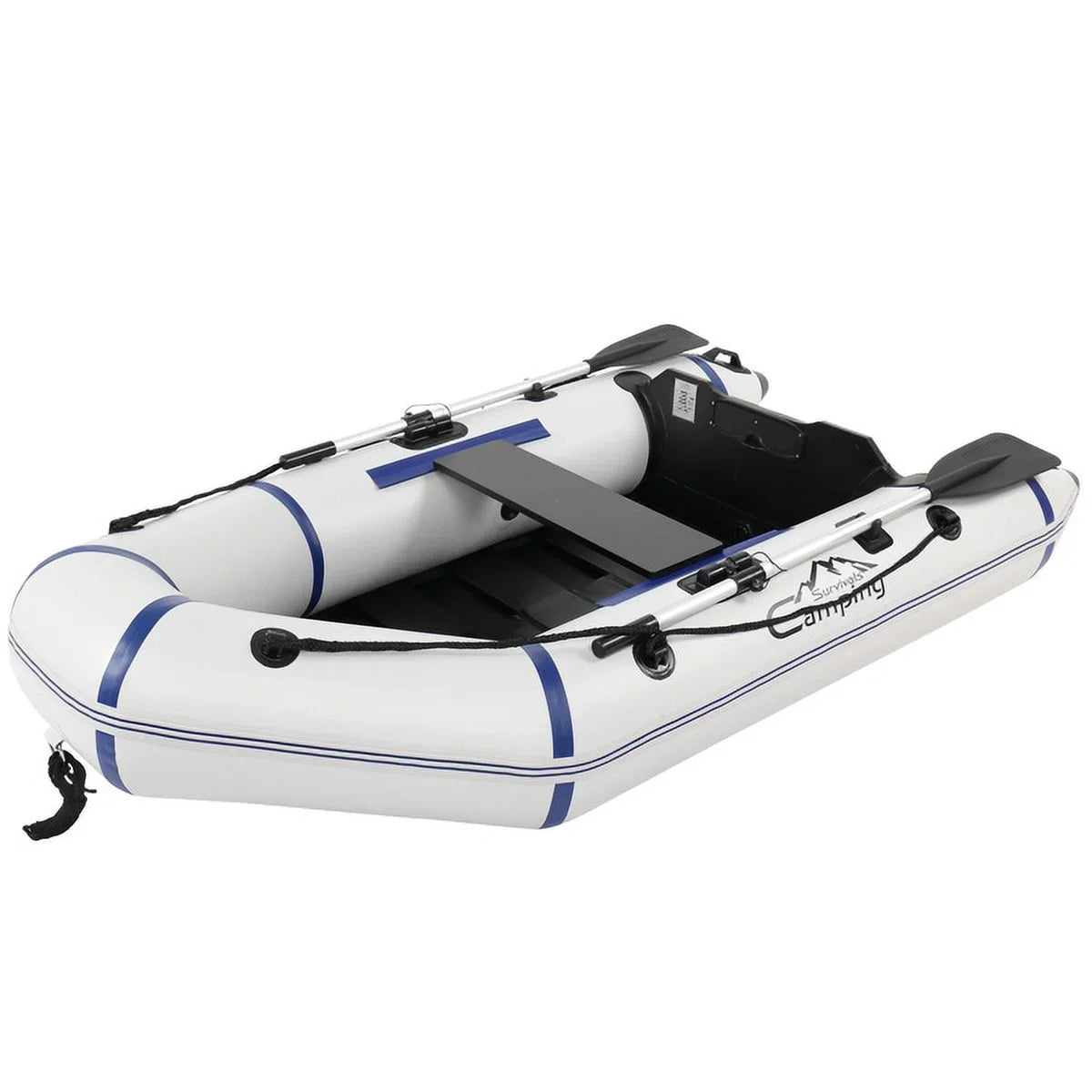 Assault Camping Water 7.5ft PVC Boat Survivals Fithood Adult 180kg OFF-WHITEf