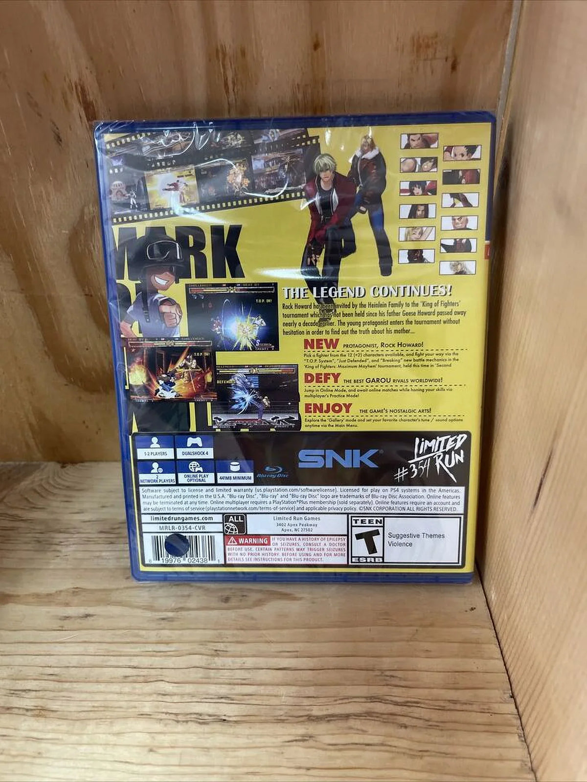 SEALED** PS4 Of The **NEW Garou: Wolves Mark
