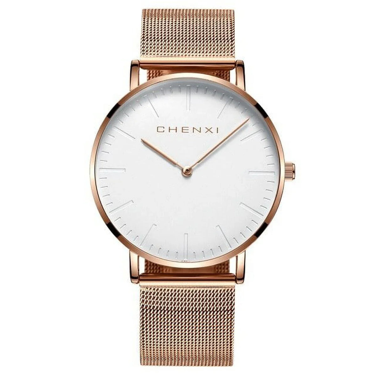 Quartz thin Watch gold Rose Woman Ultra Ladies Watch Luxury Elegant Top Dress Lover CHENXI Brand Fashion Waterproof Watches Men