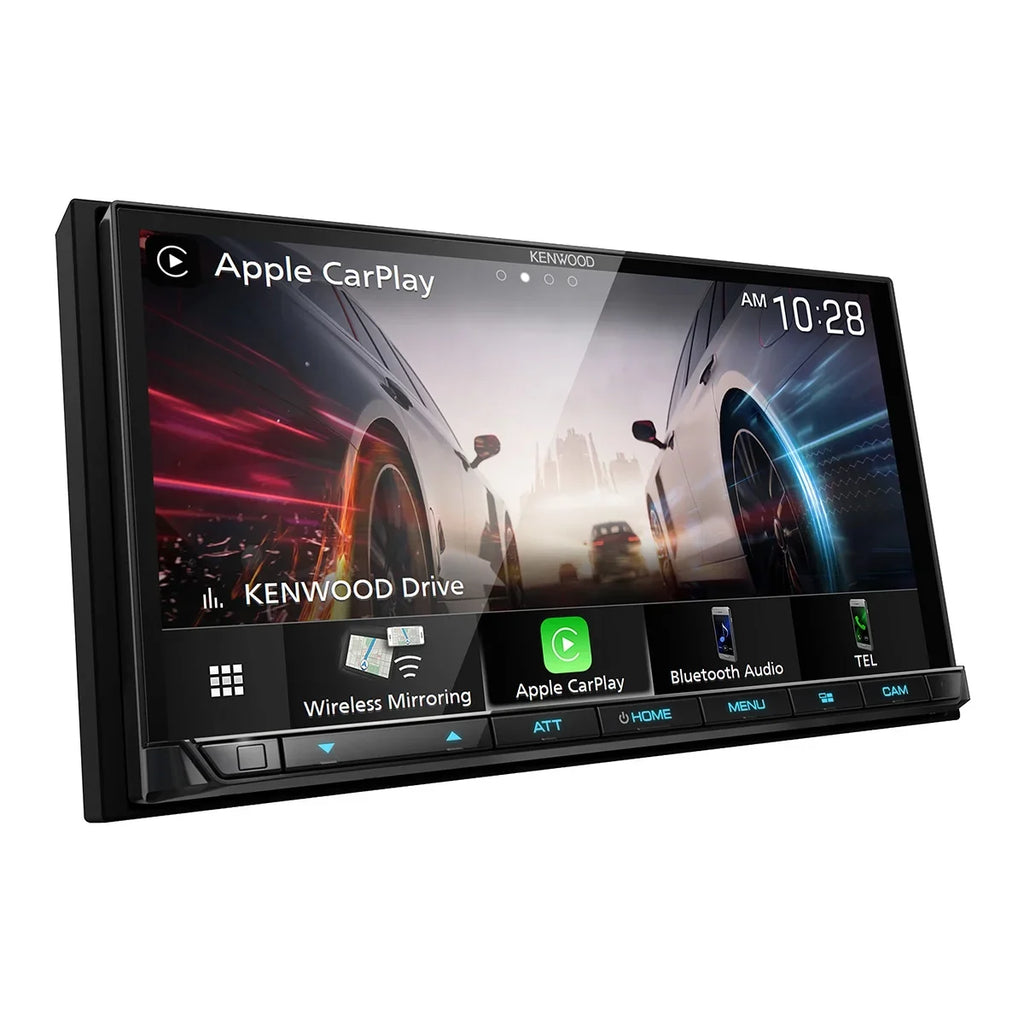 Kenwood Digital eXcelon HD Auto, Receiver Touchscreen Bluetooth 6.95" Multimedia Android with Play, Radio DMX908S & Apple Car