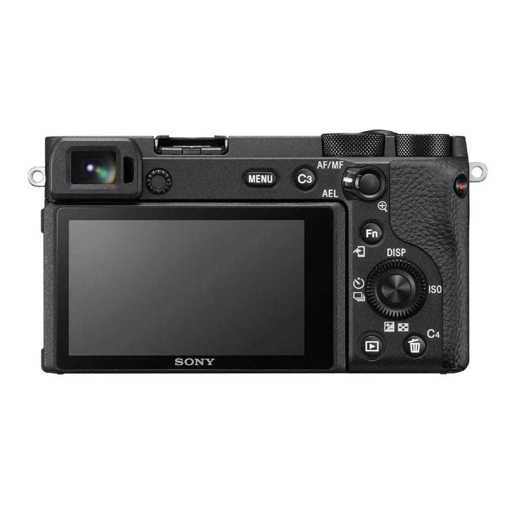 Accessories Camera Only) Mirrorless Sony with (Body Alpha Bundle APS-C a6600