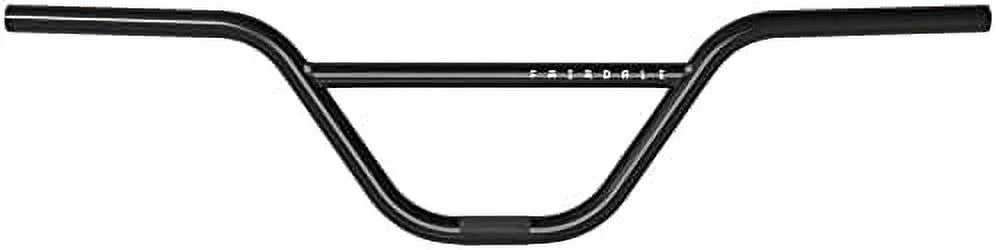 28in 6.25in MX6 Rise Width Chromoly Fairdale Riser Handlebar Clamp 22.2mm Black