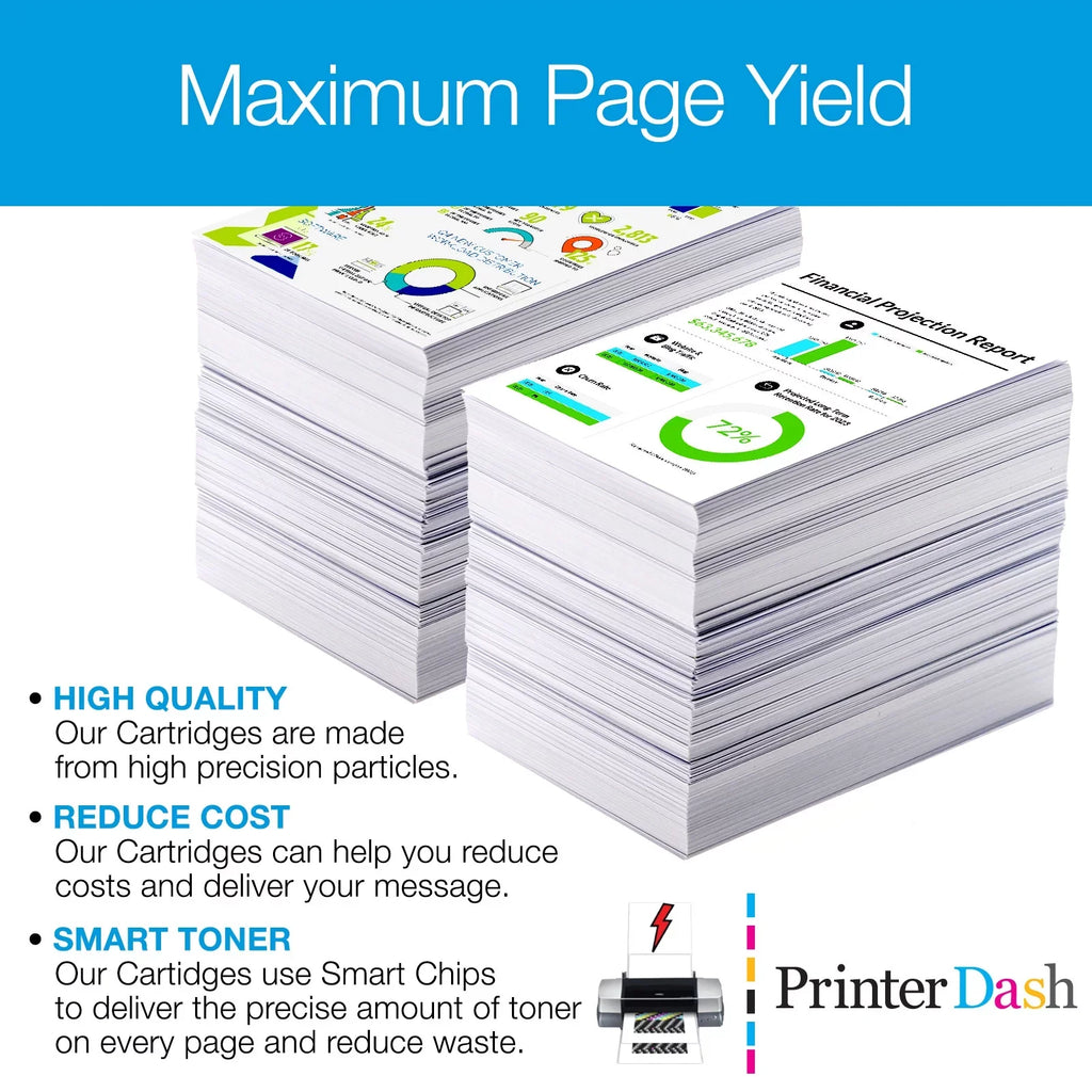 PrinterDash (NO. for Pack R3000 (T157XL120-BCS-US) 157) Combo Inkjet Stylus Photo (PBK/C/M/Y) Replacement