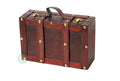Straps Suitcase Old-fashioned Small with
