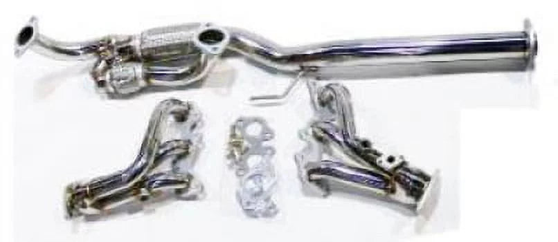 Header V6 ES300 93 MZ-FE Spec Fitment 01 to OBX-RS For CA 3.0L Stainless Lexus By