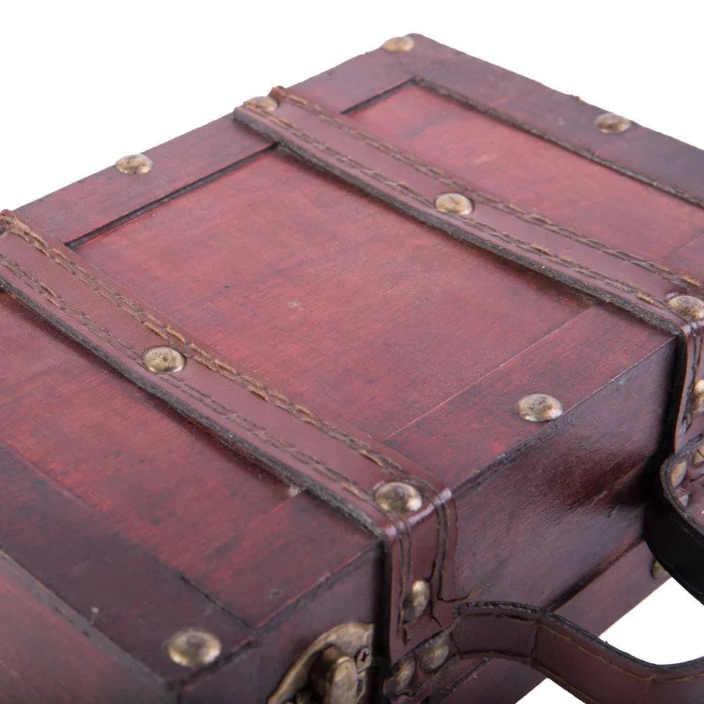 Straps Suitcase Old-fashioned Small with