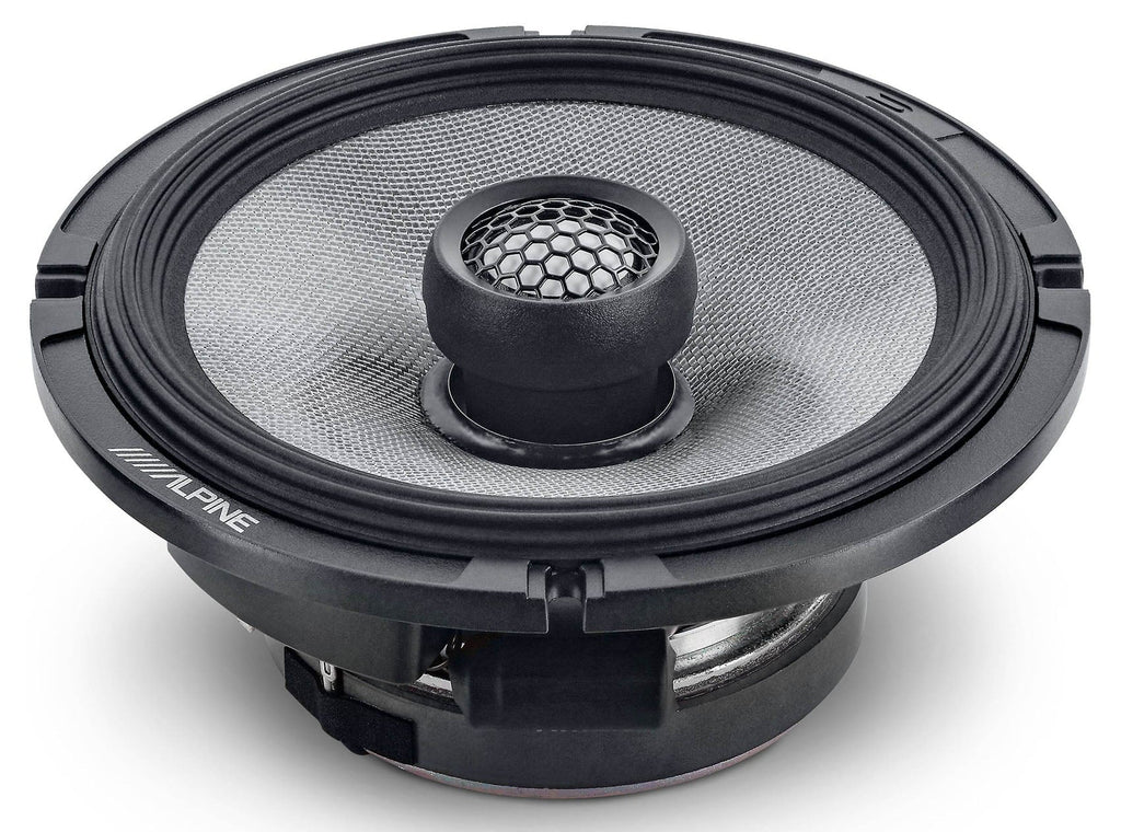 (4) Alpine R2-S65 High-Resolution 6.5" Speakers Audio Certified Car 2-Way