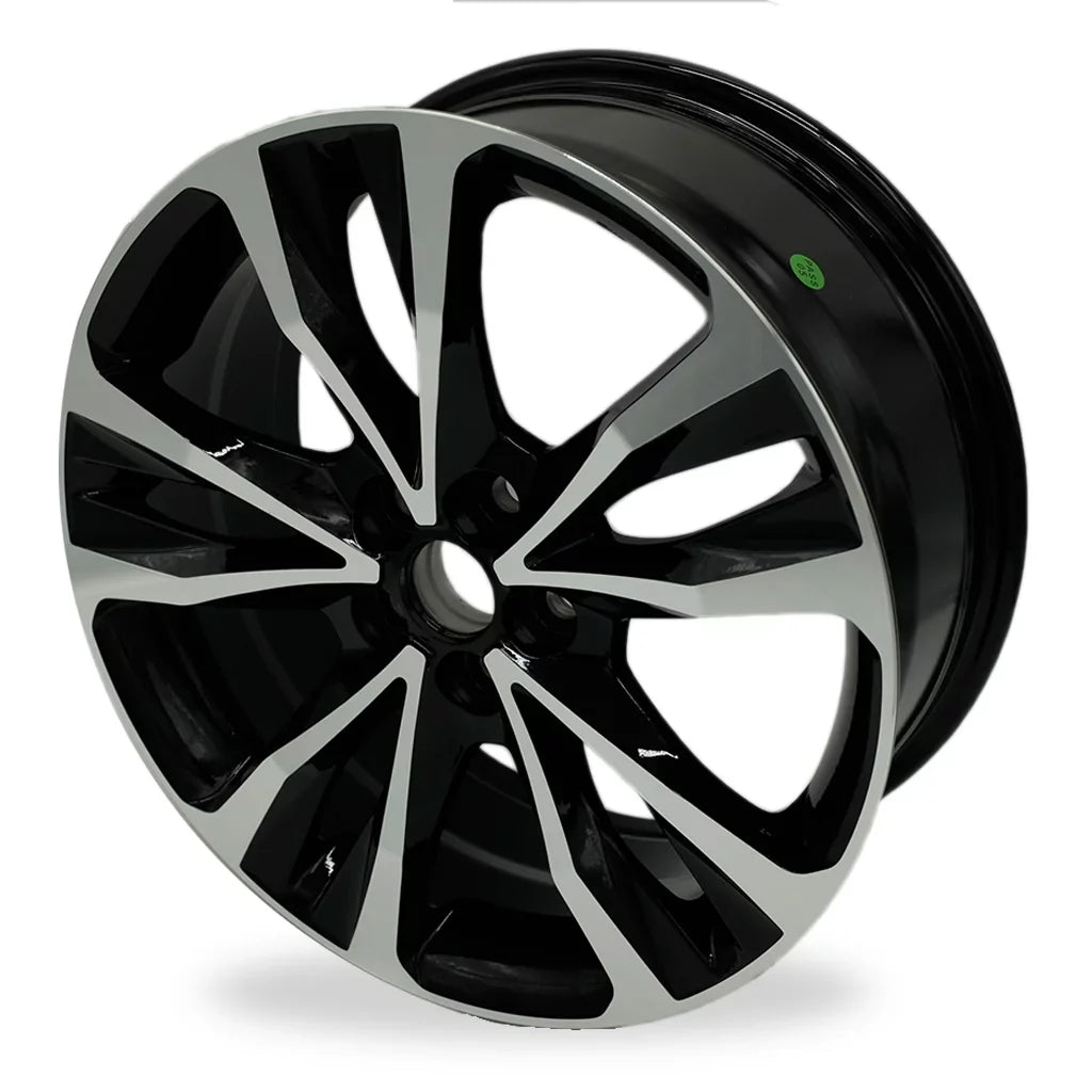 Black 7" Replacement Rims 2017, Toyota Brand Wheels Automotive 2019 New 4 Corolla x 75208, Quality Velospinner 2018, OEM for Machined Set of 17"