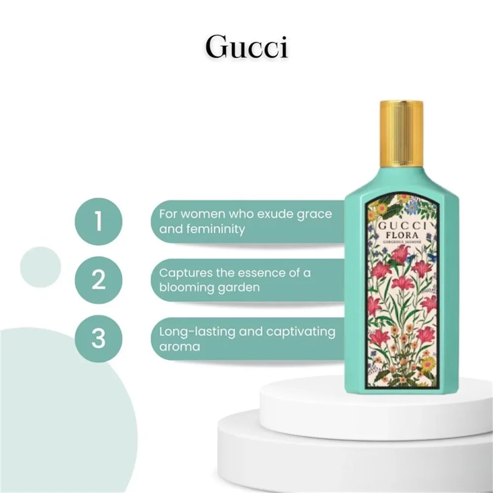 EDP Spray 3.3 oz , Gorgeous Flora Gu_cci_ Jasmine