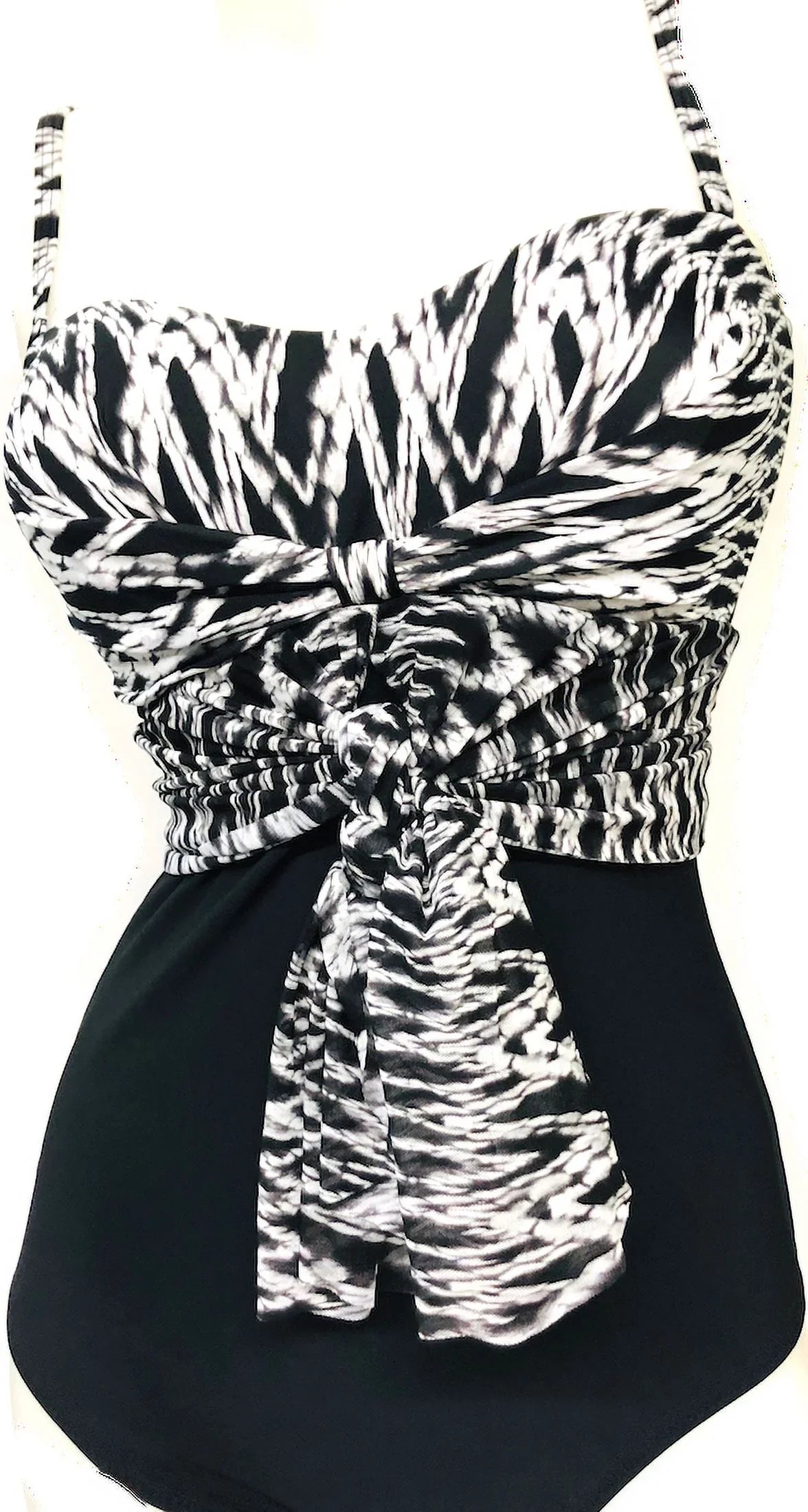 Swimsuit Piece Draped Swimdress Flyaway by One Gottex Profile