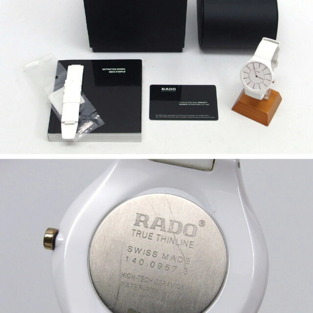 Watch White Men's True Pre-Owned Thinline Quartz Rado (Good) R27957109