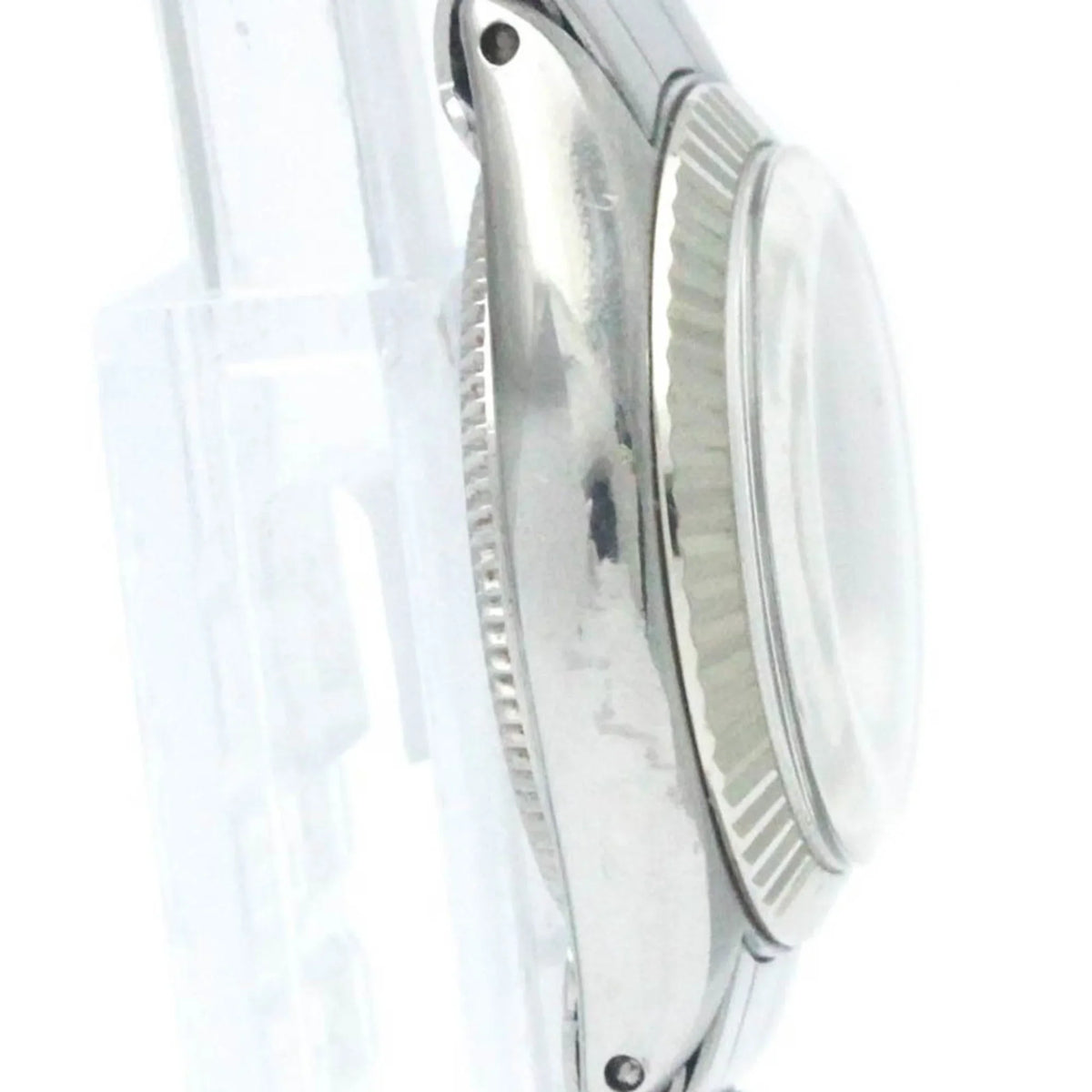 Stainless (Fair) Steel ROLEX Mens Pre-Owned Hand-Winding Precision 6525 Watch Vintage BF565424