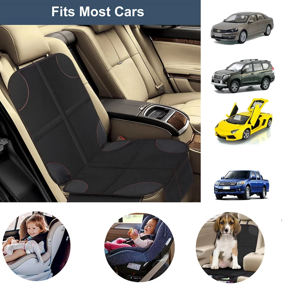 and Protect Padding Protector Non-Slip Thickest Pockets Seat Baby Child 2Pack for Car and Backing with Pet Seats Mesh