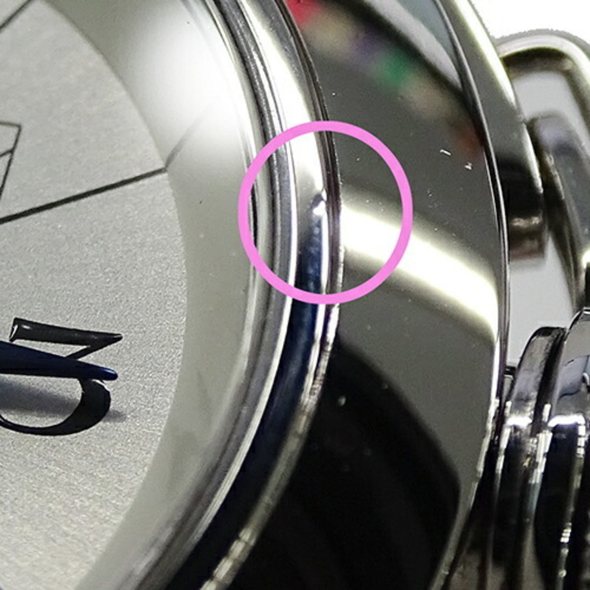 Quartz, W3140007, Miss Ladies Pasha Stainless Polished Pre-Owned (Good) SS, Cartier Steel, Silver, Watch,