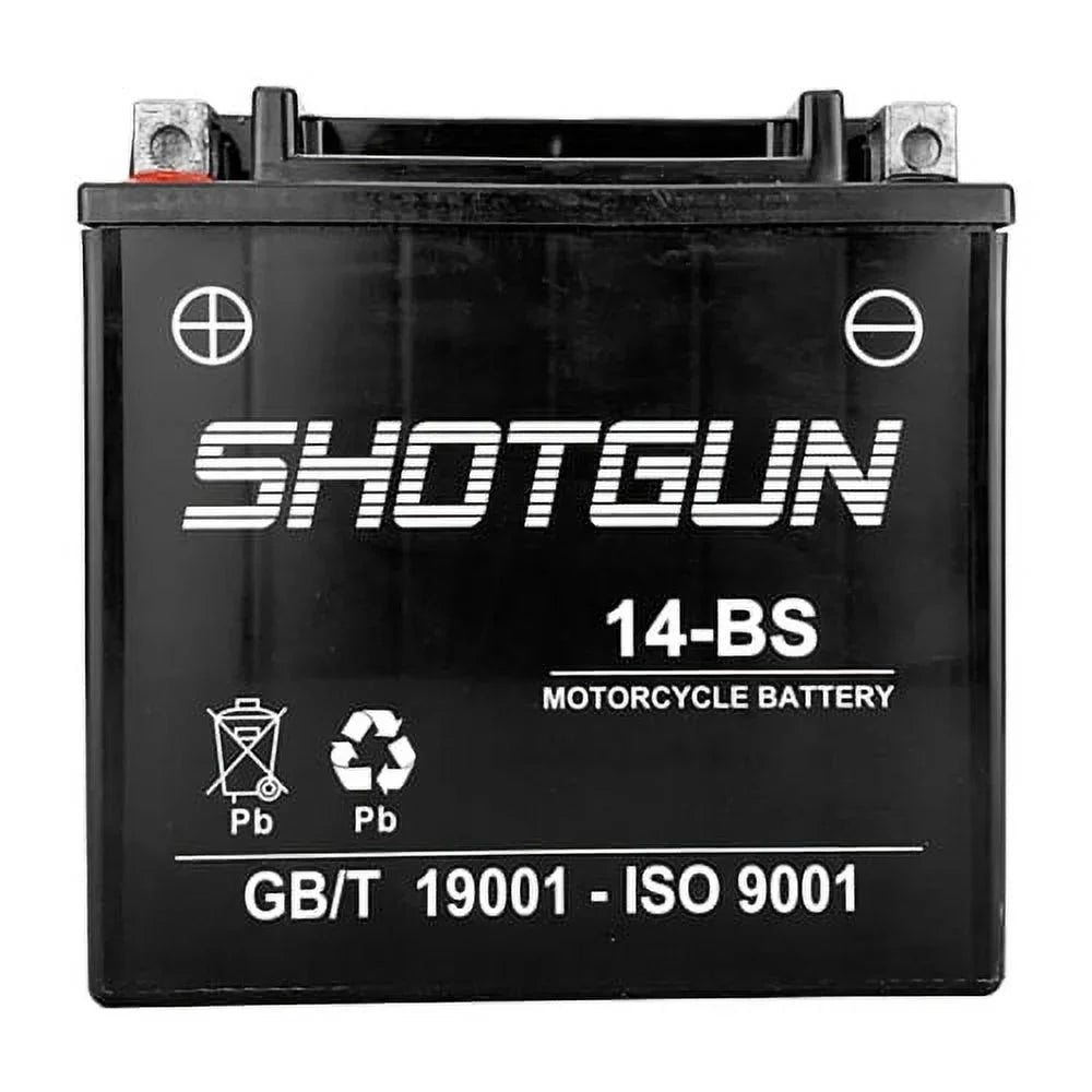 Sport Replacement BMW 2017 Battery YTX14-BS Shotgun Powersports For C650 2016