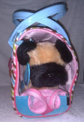Zigzag Bag with Pucci Pups PUG Pup Print