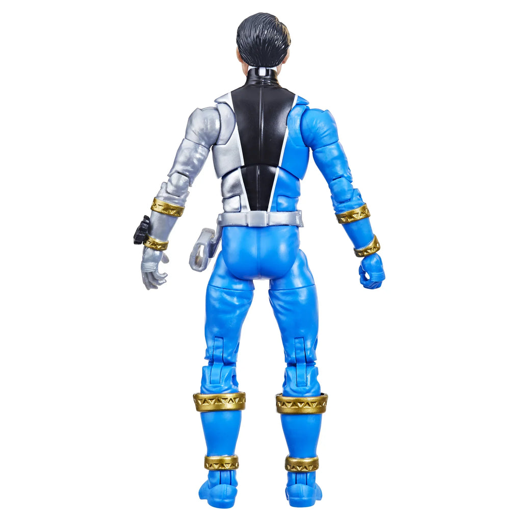 Dino Fury Accessories Rangers Collectible 6-inch Collection Ranger Figure Blue Toy Lightning Premium Action Power with