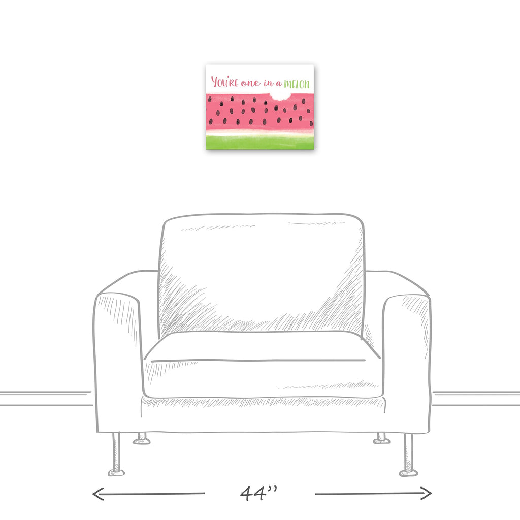 Art Canvas A One 14x11 Creative in Melon Wall Products