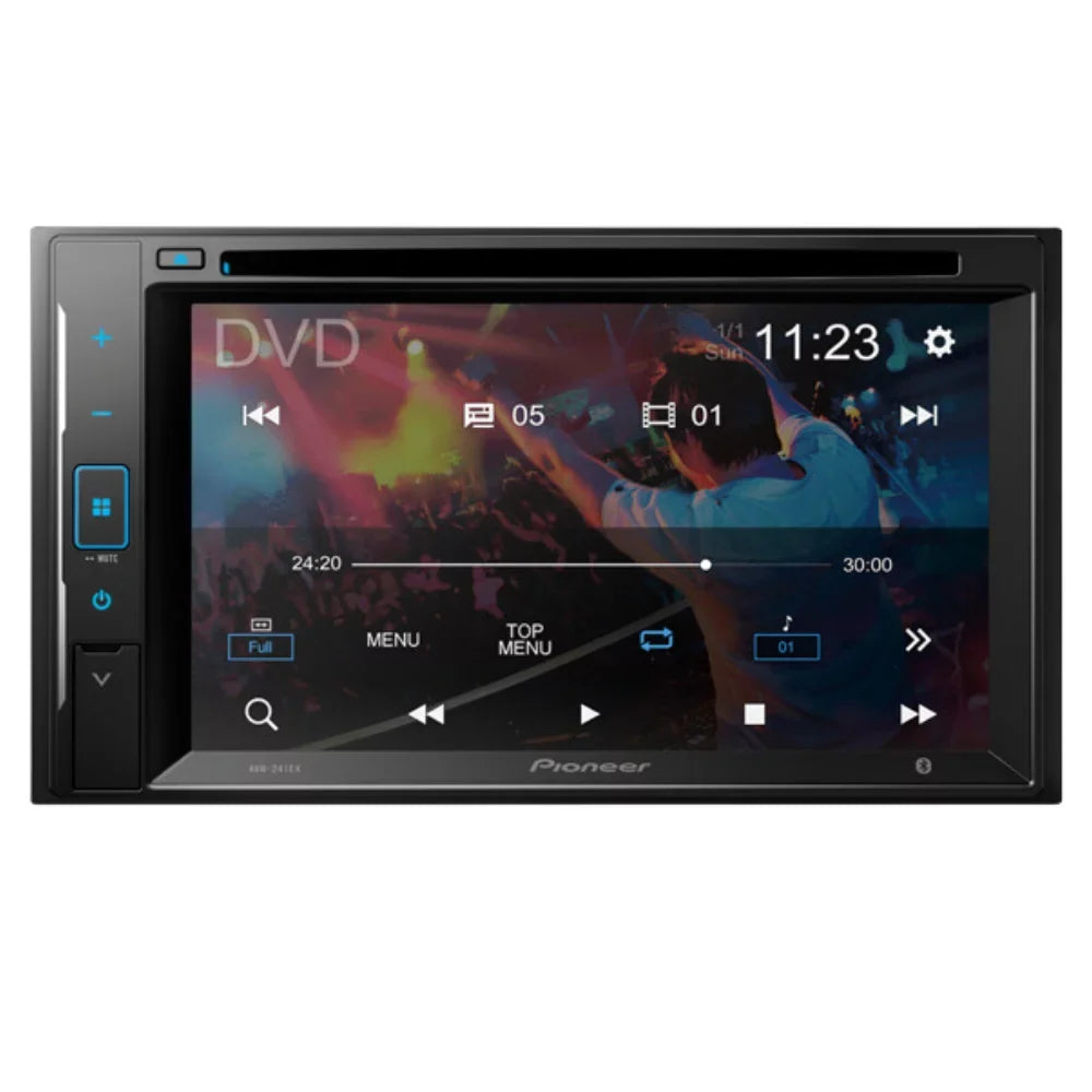 Kit/in-Dash Pickcup Stereo Digital Pioneer 6.2" KIT4854 DVD/CD for Chevrolet Touchscreen W/ AM/FM with Receiver Media S-10 Bundle 2002-2004 Car Bluetooth/Backup Double Camera/Install DIN AVH-241EX