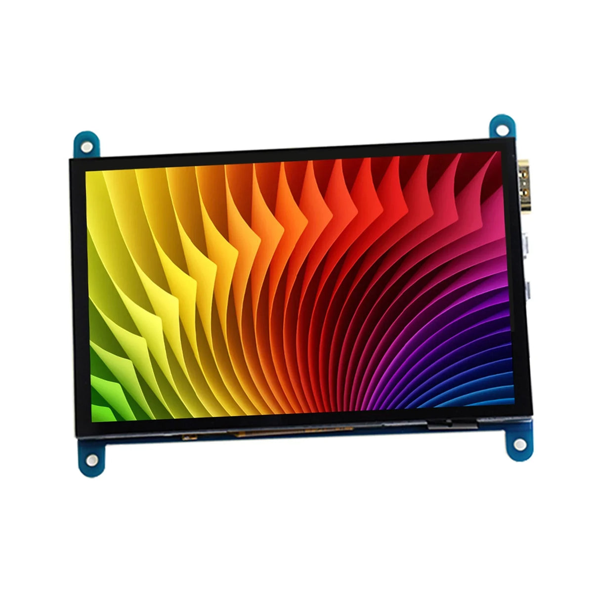 Compatible Tool Pi Touchscreen with 5 Educational Aibecy USBInterface Resolution InchCapacitive Display Portablewith Raspberry Small 800*480